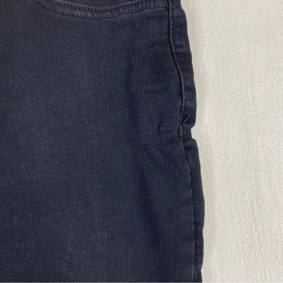 5/$25 No Boundaries Black Pull On Cropped Cuffed Hem Stretch Waistband L 11-13 - Picture 7 of 12